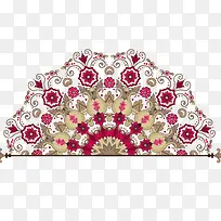 欧式花纹底纹