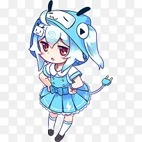 可爱卡通2233娘