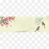 复古淘宝广告banner