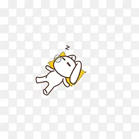 睡觉的兔子