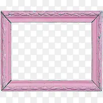 粉色漂亮木质相框