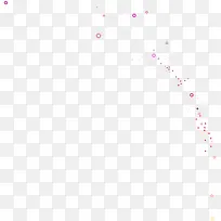 创意合成空中飞溅得圆圈