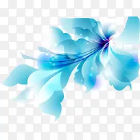 梦幻蓝色花