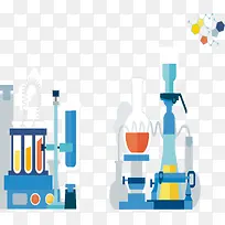 两款化学实验矢量素材