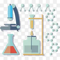 矢量手绘化学仪器