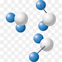 分子png矢量素材