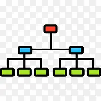 层次结构图标