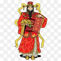帅气的财神爷