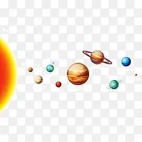 围着太阳的星球