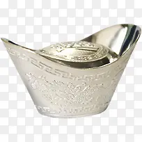 白金元宝金钱财富