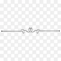 黑色花纹线条