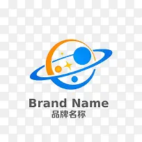 网络科技logo创意图标