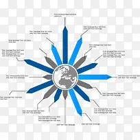 商务信息图表示意图