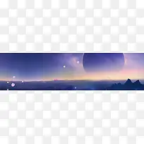 梦幻背景banner