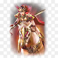 玄幻魔幻铠甲女战士