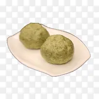 端午节食物艾馍馍端午情