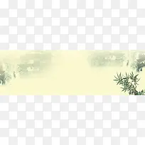 中国风背景banner