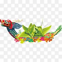 龙舟活动粽子食物