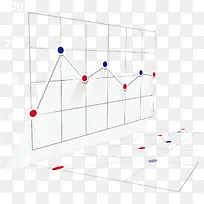 矢量折线图表