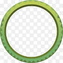 绿色圆圈Q版H5游戏界面