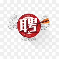 创意合成效果文字聘