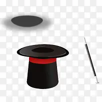 魔法师魔法帽魔法棒