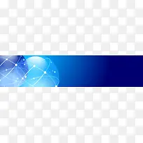 蓝色科技梦幻背景banner