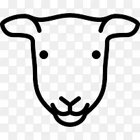 Female Sheep Head 图标