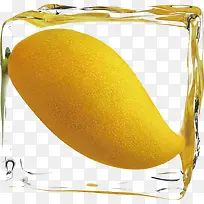 冰冻起来的芒果