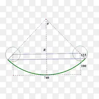 数学圆弧形