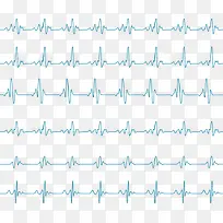 心率图矢量素材
