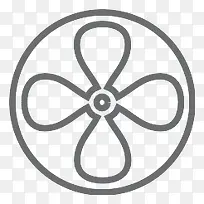 风扇Outline-icons