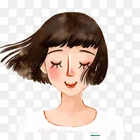 唯美精美卡通可爱女孩