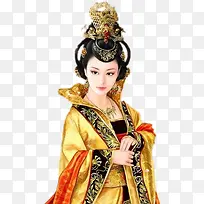 手绘免抠古代人物