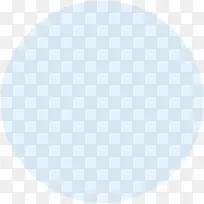 蓝色清新圆形标签