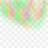 绿色星星效果