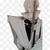 卡通立绘手绘男孩