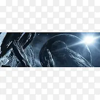 岩石地球背景banner