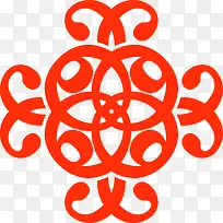 欧式矢量设计花纹