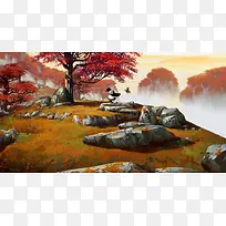 秋色自然美景高清壁纸