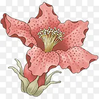 绘画创意花卉海报
