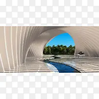 创意建筑背景