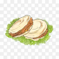 美味烧烤免扣元素