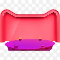 红色卡通天猫造型