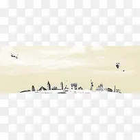 国庆旅游海报