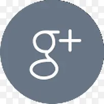 G+线条风格社交媒体图标