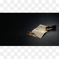 黑色场景书本象棋高清摄影