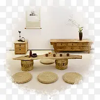 茶座背景素材