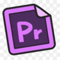 adobe图标pr