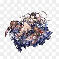 二次元睡觉美女
